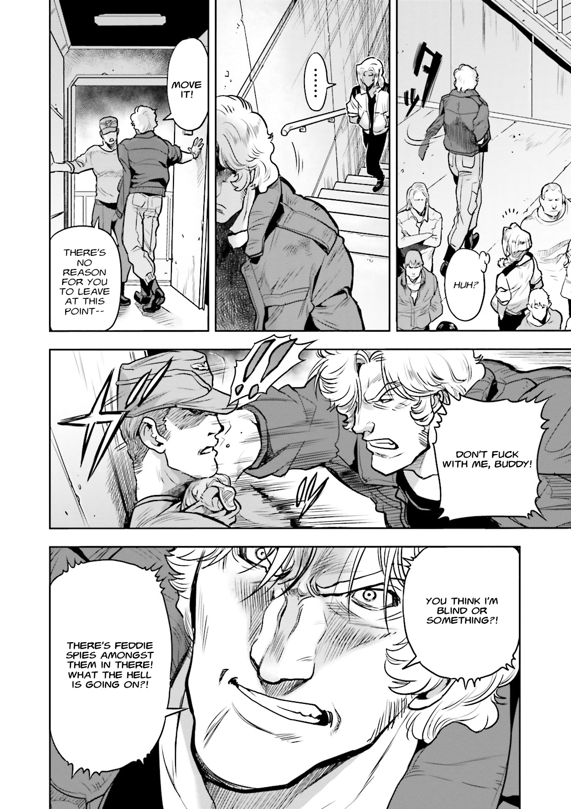 Kidou Senshi Gundam 0083 Rebellion Chapter 32 page 22 - Chapter 32: A Dark Night