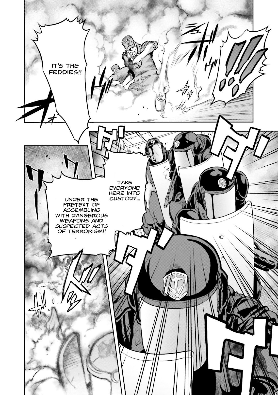 Kidou Senshi Gundam 0083 Rebellion Chapter 32 page 24 - Chapter 32: A Dark Night