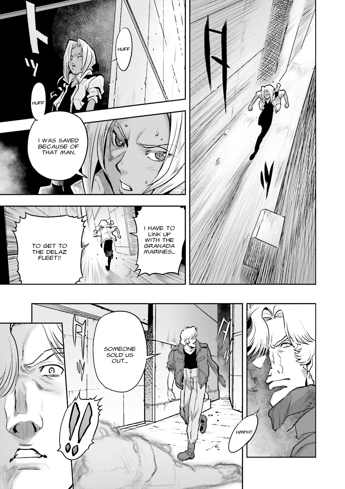Kidou Senshi Gundam 0083 Rebellion Chapter 32 page 25 - Chapter 32: A Dark Night