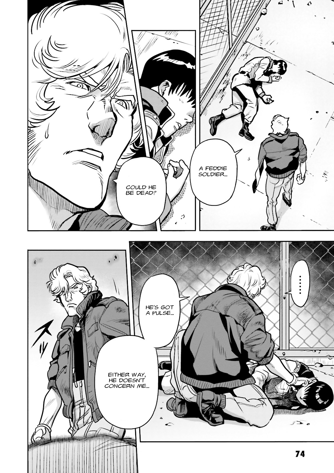 Kidou Senshi Gundam 0083 Rebellion Chapter 32 page 26 - Chapter 32: A Dark Night