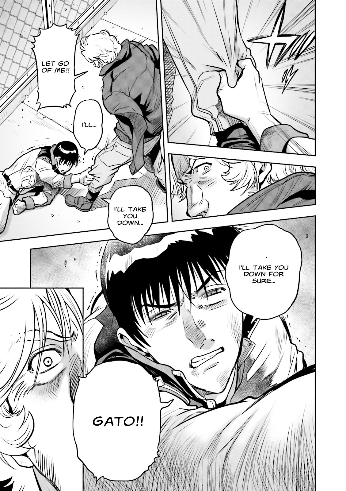 Kidou Senshi Gundam 0083 Rebellion Chapter 32 page 27 - Chapter 32: A Dark Night