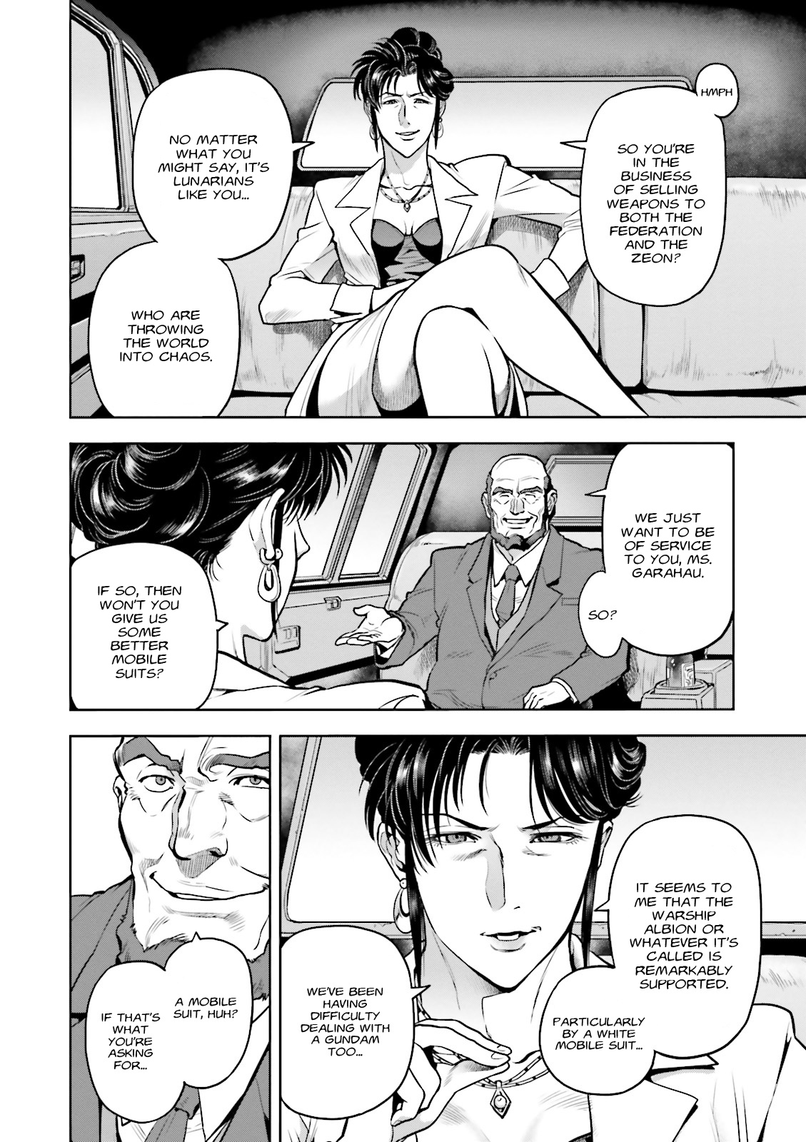 Kidou Senshi Gundam 0083 Rebellion Chapter 32 page 3 - Chapter 32: A Dark Night