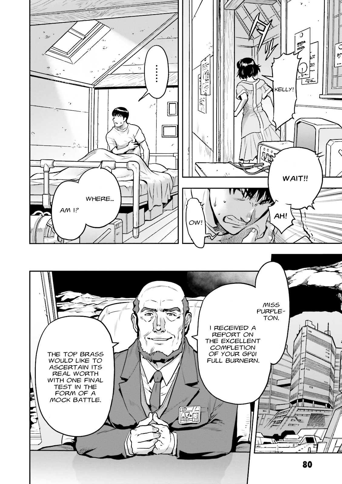 Kidou Senshi Gundam 0083 Rebellion Chapter 32 page 32 - Chapter 32: A Dark Night