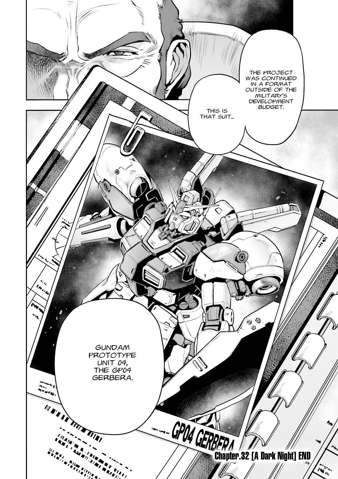 Kidou Senshi Gundam 0083 Rebellion Chapter 32 page 34 - Chapter 32: A Dark Night