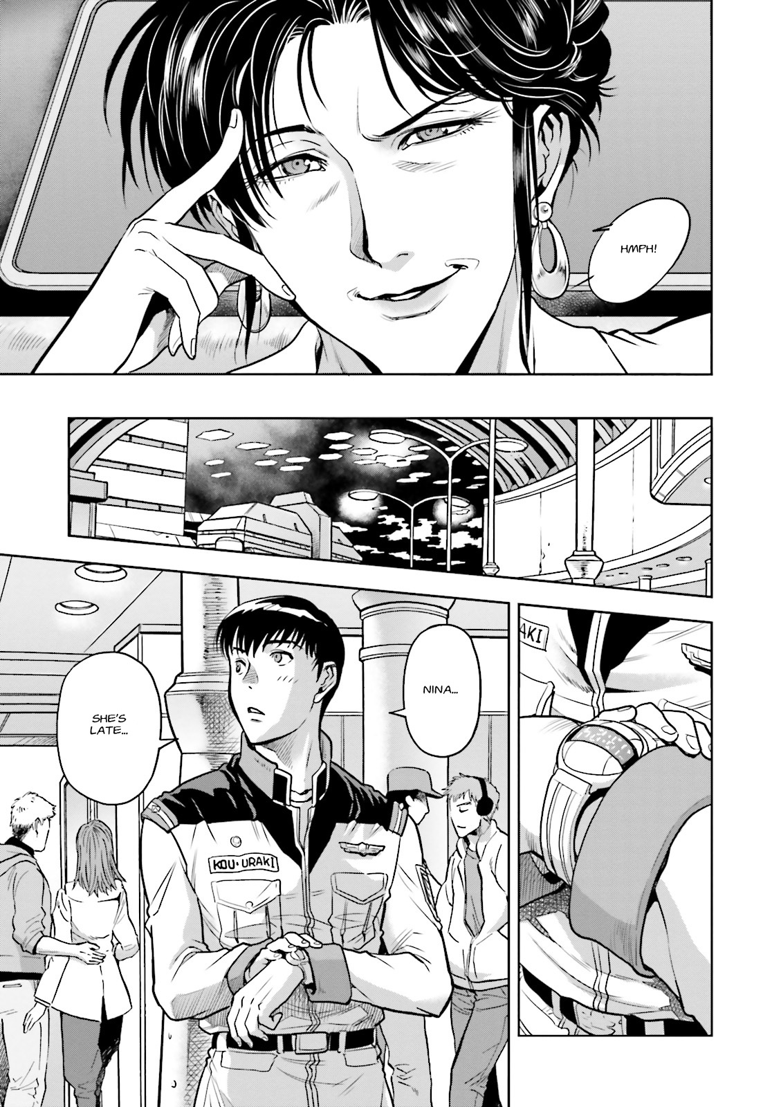Kidou Senshi Gundam 0083 Rebellion Chapter 32 page 4 - Chapter 32: A Dark Night