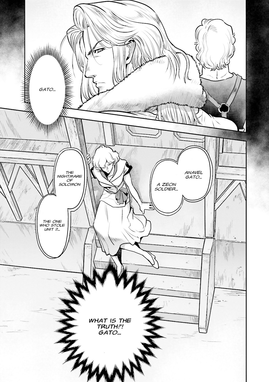 Kidou Senshi Gundam 0083 Rebellion Chapter 32 page 8 - Chapter 32: A Dark Night