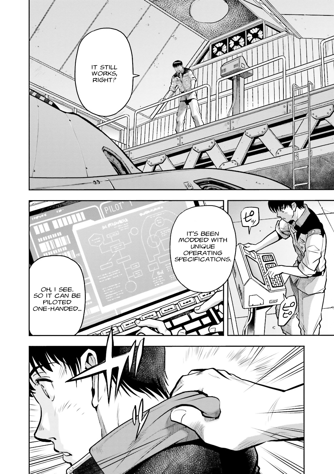 Kidou Senshi Gundam 0083 Rebellion Chapter 33 page 14 - Chapter 33: A Warrior's Afterglow