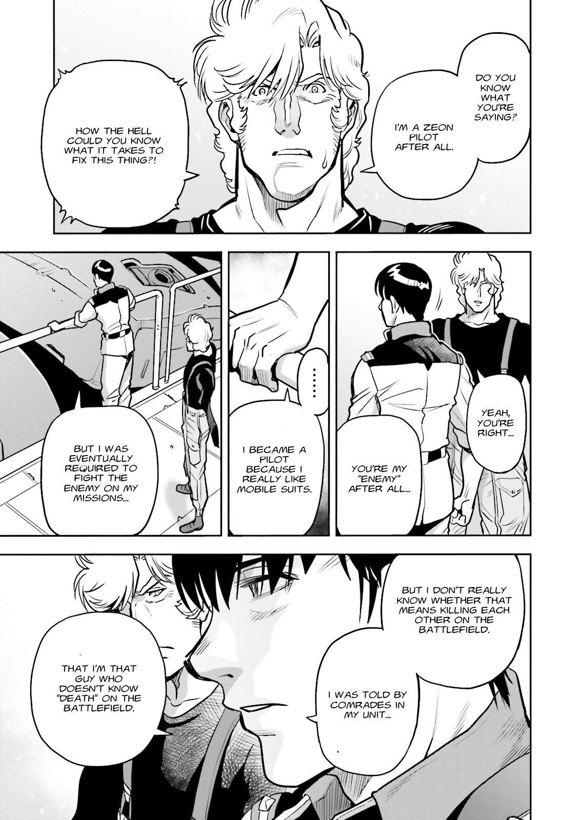 Kidou Senshi Gundam 0083 Rebellion Chapter 33 page 17 - Chapter 33: A Warrior's Afterglow