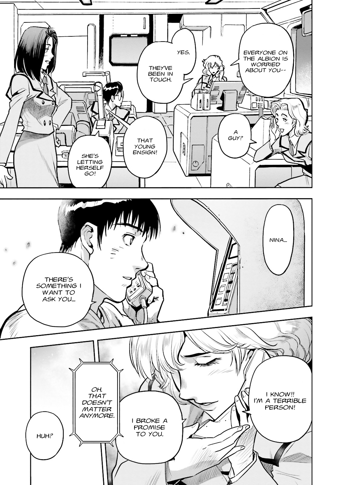 Kidou Senshi Gundam 0083 Rebellion Chapter 33 page 33 - Chapter 33: A Warrior's Afterglow