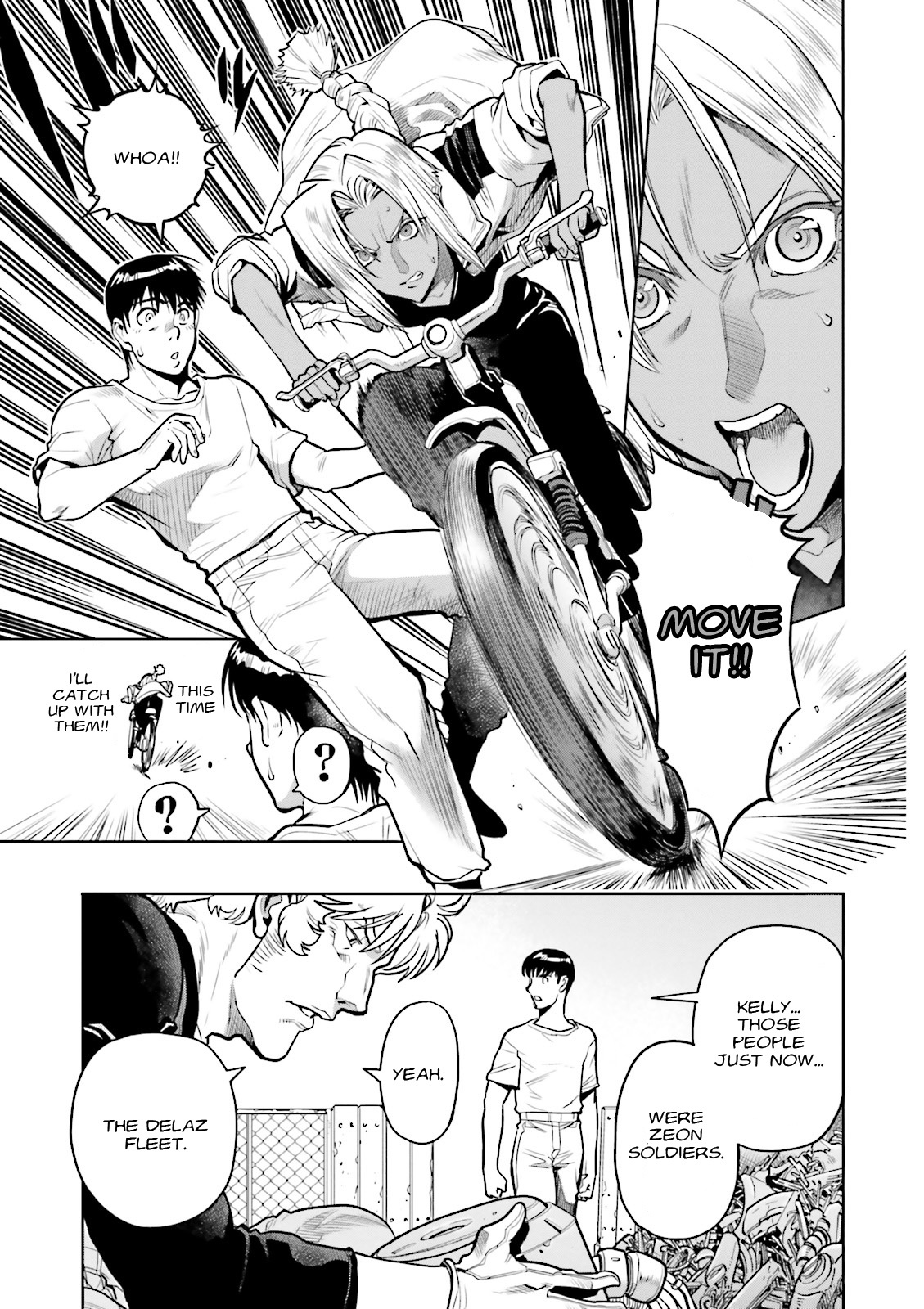 Kidou Senshi Gundam 0083 Rebellion Chapter 33 page 35 - Chapter 33: A Warrior's Afterglow