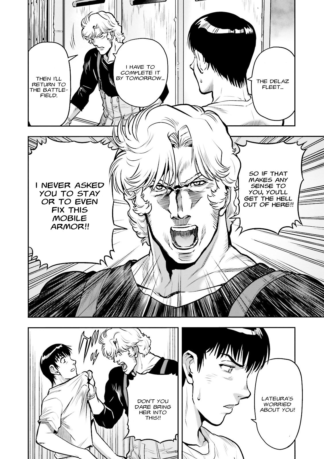 Kidou Senshi Gundam 0083 Rebellion Chapter 33 page 36 - Chapter 33: A Warrior's Afterglow
