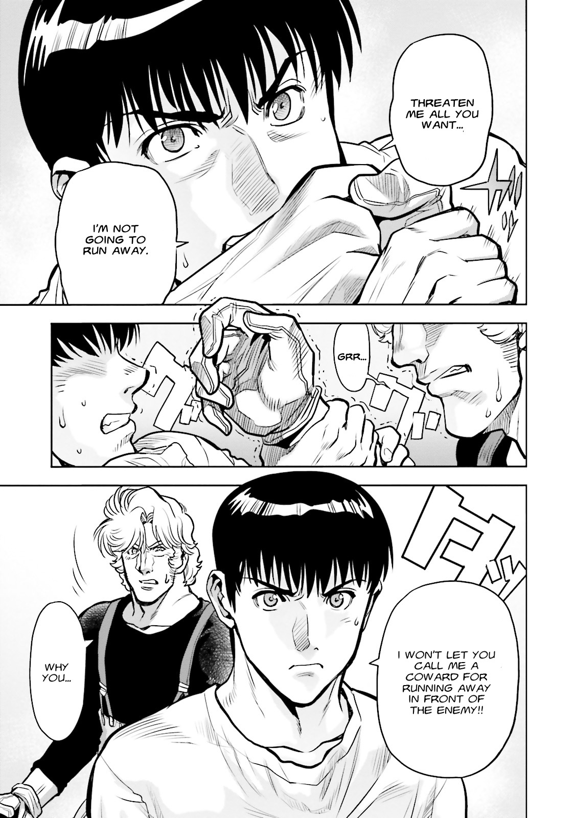 Kidou Senshi Gundam 0083 Rebellion Chapter 33 page 37 - Chapter 33: A Warrior's Afterglow