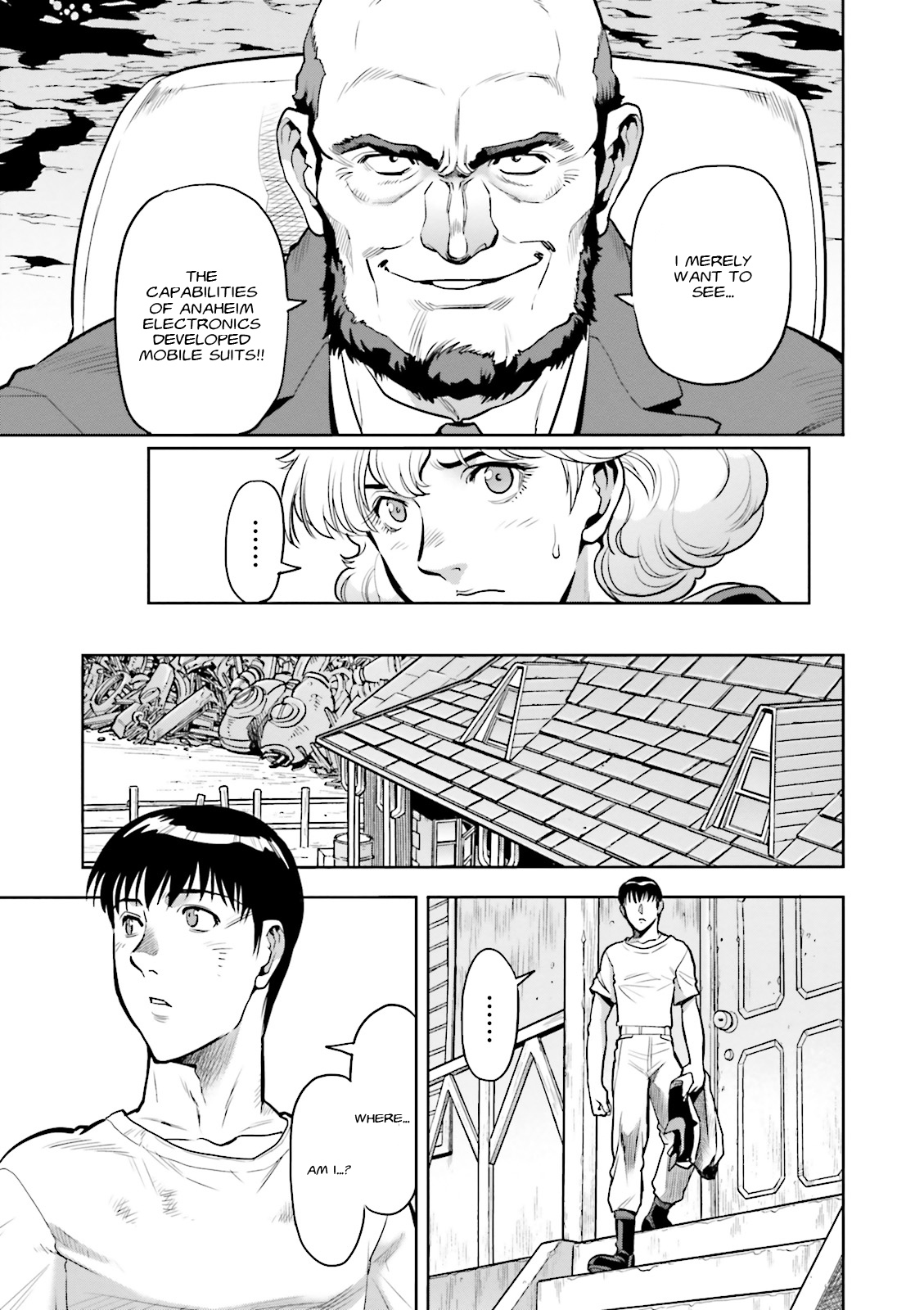 Kidou Senshi Gundam 0083 Rebellion Chapter 33 page 4 - Chapter 33: A Warrior's Afterglow