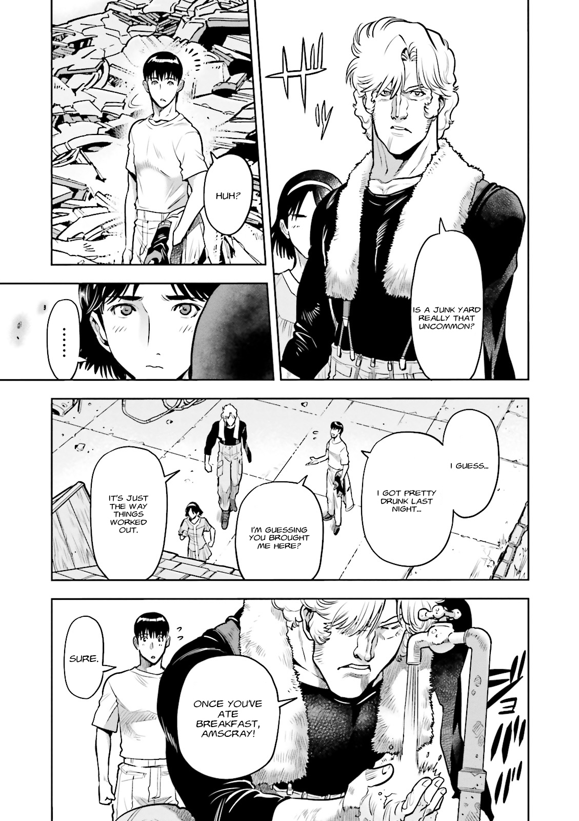 Kidou Senshi Gundam 0083 Rebellion Chapter 33 page 6 - Chapter 33: A Warrior's Afterglow