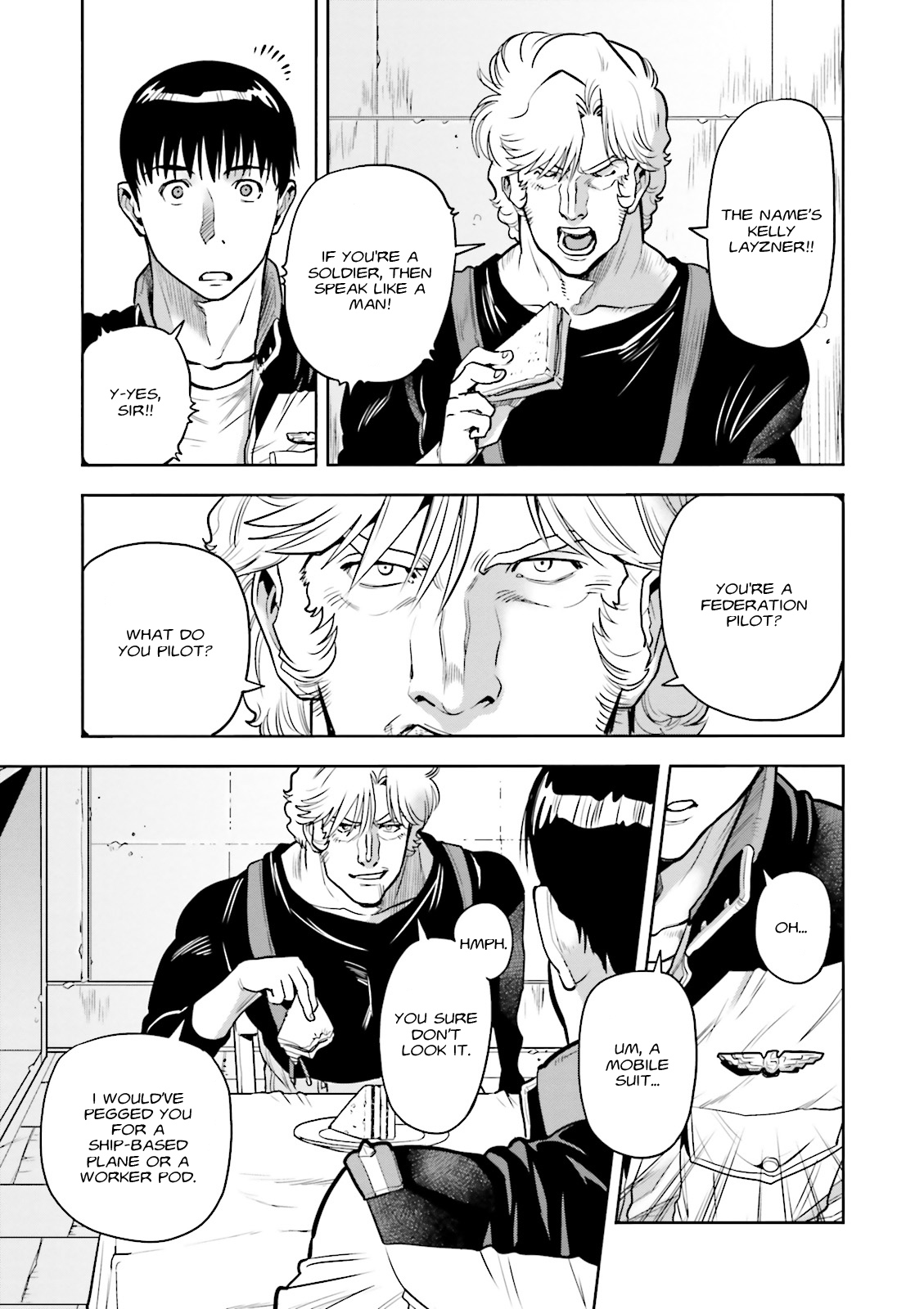 Kidou Senshi Gundam 0083 Rebellion Chapter 33 page 8 - Chapter 33: A Warrior's Afterglow