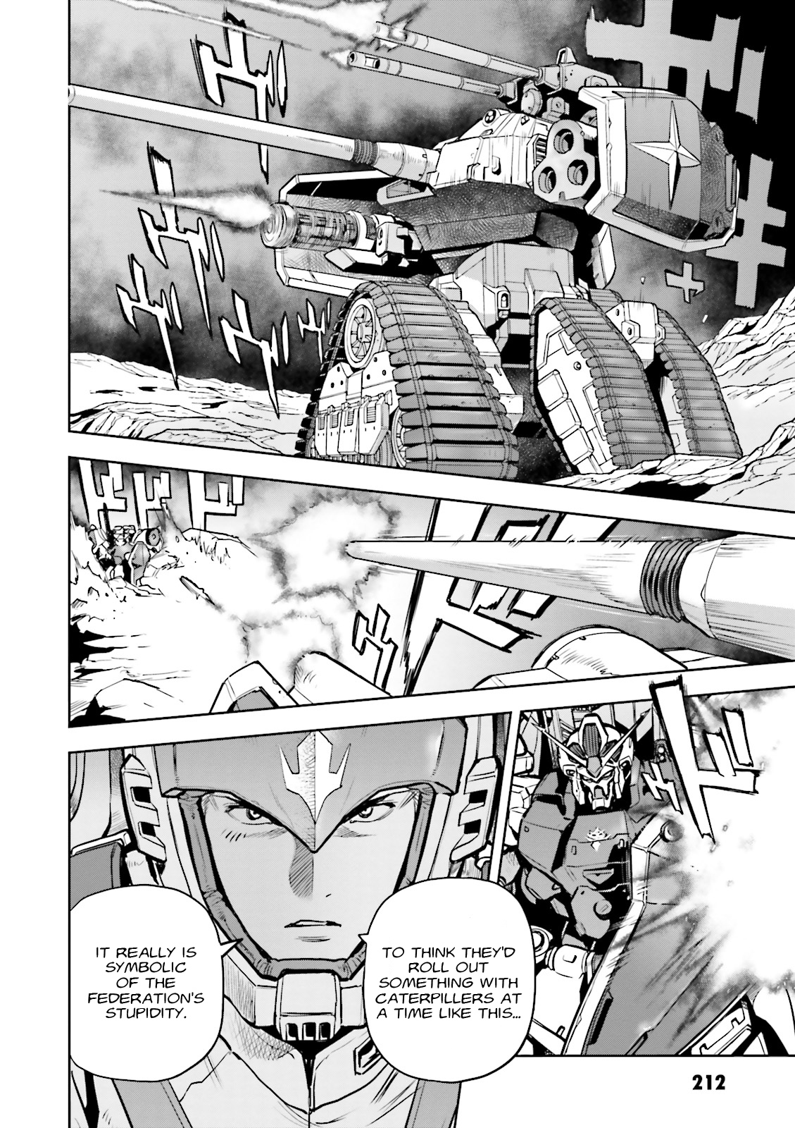 Kidou Senshi Gundam 0083 Rebellion Chapter 36 page 14 - Chapter 36: Confrontation on the Lunar Surface! And Then...
