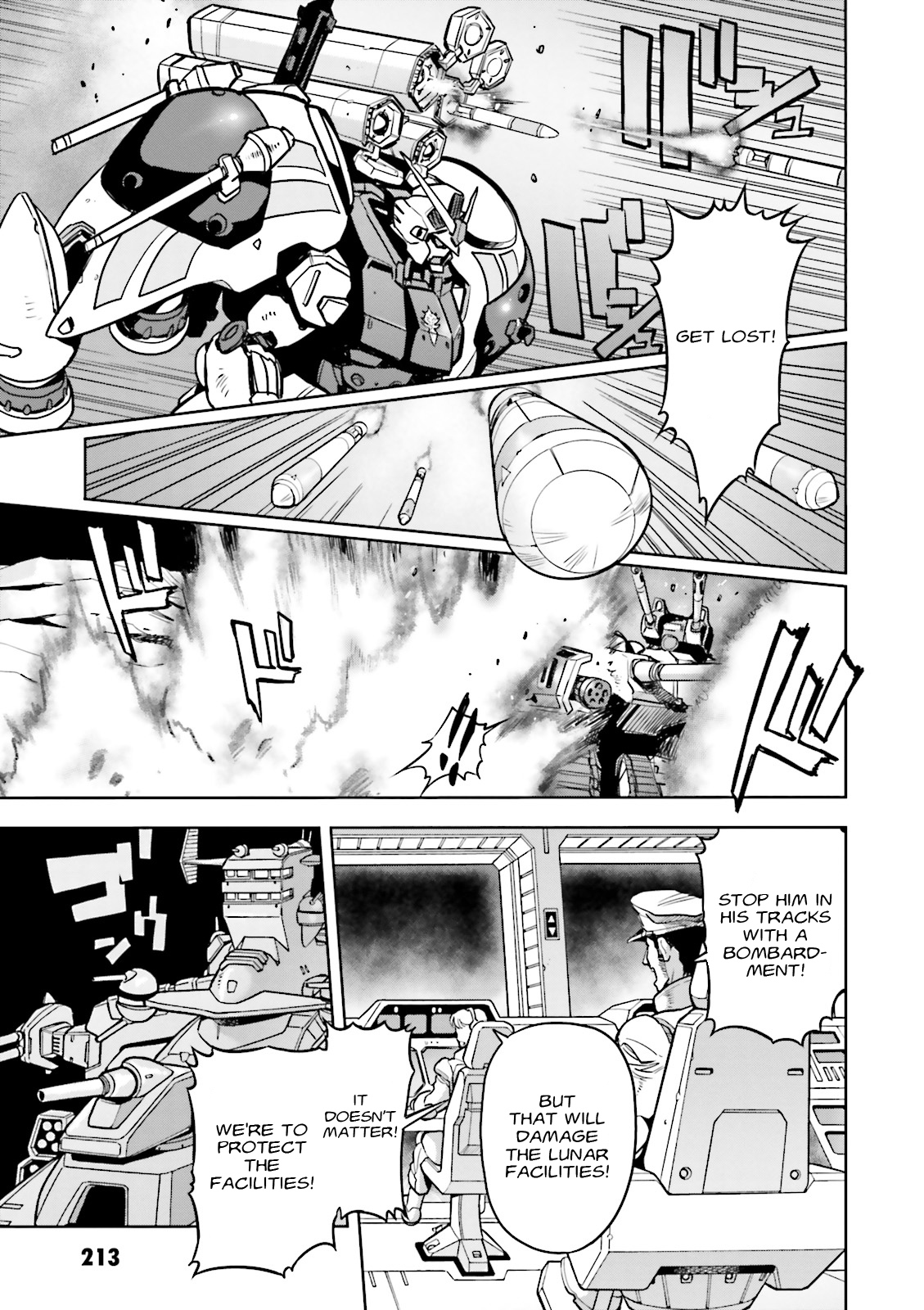 Kidou Senshi Gundam 0083 Rebellion Chapter 36 page 15 - Chapter 36: Confrontation on the Lunar Surface! And Then...