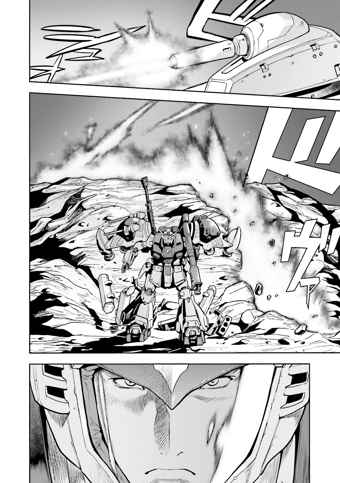 Kidou Senshi Gundam 0083 Rebellion Chapter 36 page 16 - Chapter 36: Confrontation on the Lunar Surface! And Then...
