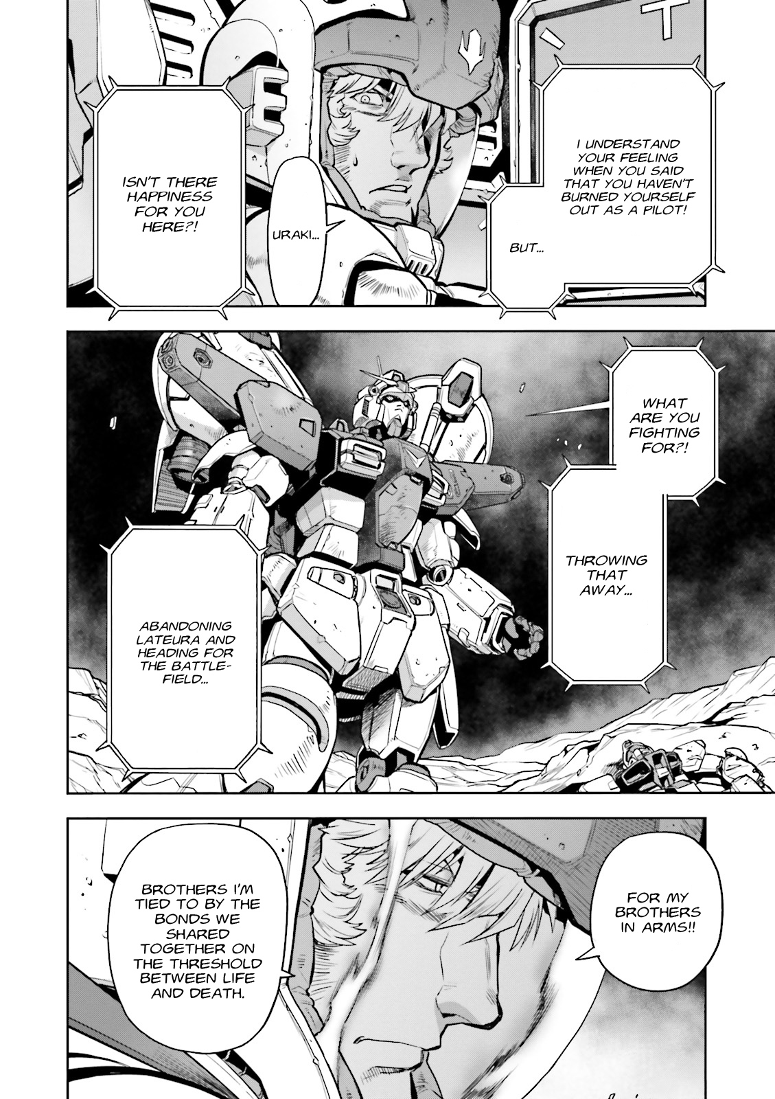 Kidou Senshi Gundam 0083 Rebellion Chapter 36 page 21 - Chapter 36: Confrontation on the Lunar Surface! And Then...