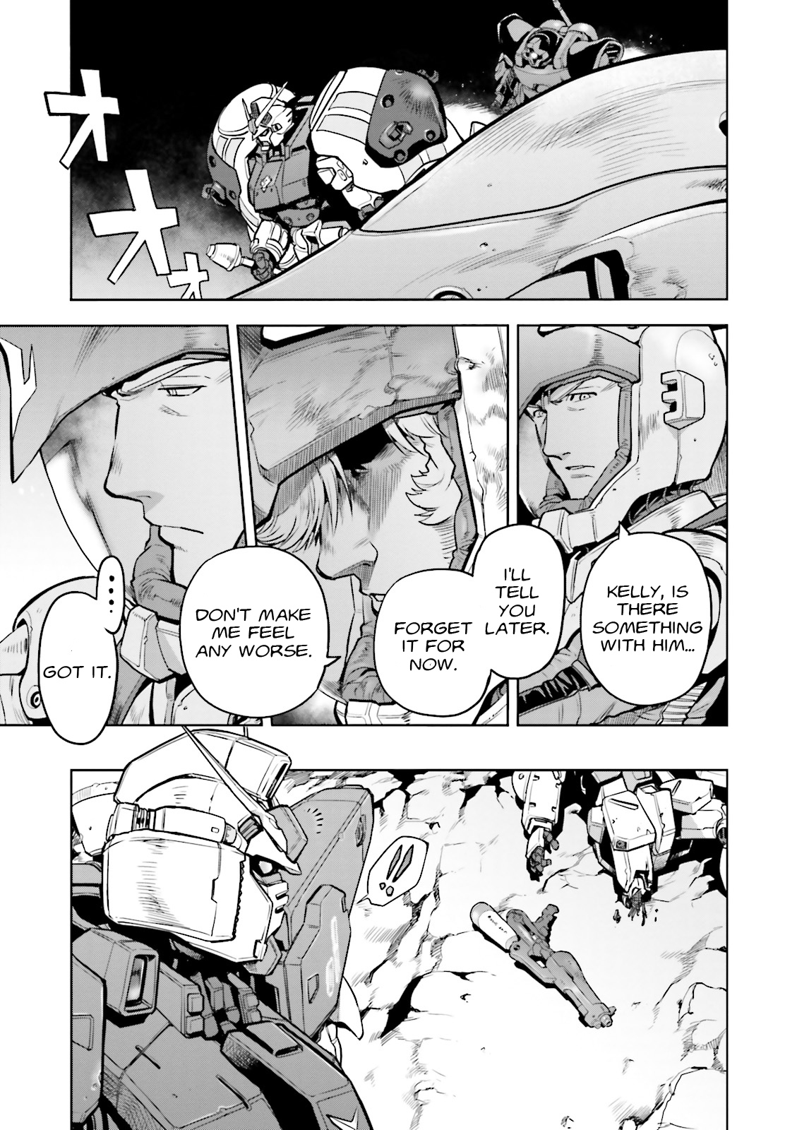 Kidou Senshi Gundam 0083 Rebellion Chapter 36 page 24 - Chapter 36: Confrontation on the Lunar Surface! And Then...