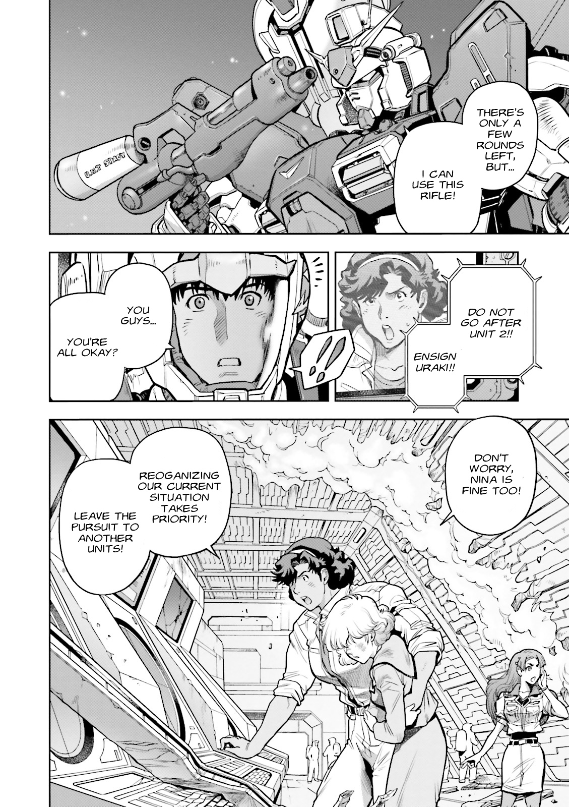 Kidou Senshi Gundam 0083 Rebellion Chapter 36 page 25 - Chapter 36: Confrontation on the Lunar Surface! And Then...