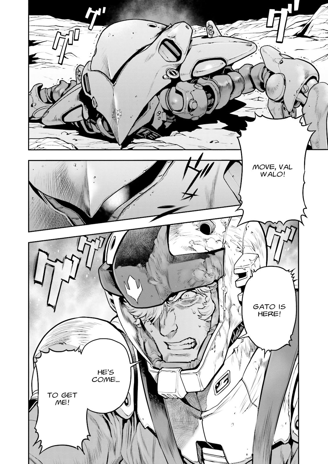 Kidou Senshi Gundam 0083 Rebellion Chapter 36 page 5 - Chapter 36: Confrontation on the Lunar Surface! And Then...