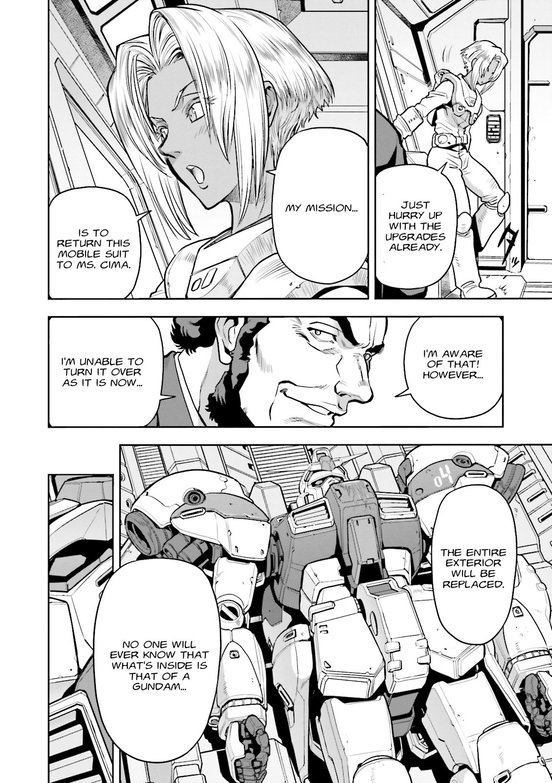 Kidou Senshi Gundam 0083 Rebellion Chapter 37 page 12 - Chapter 37: Dark Passage