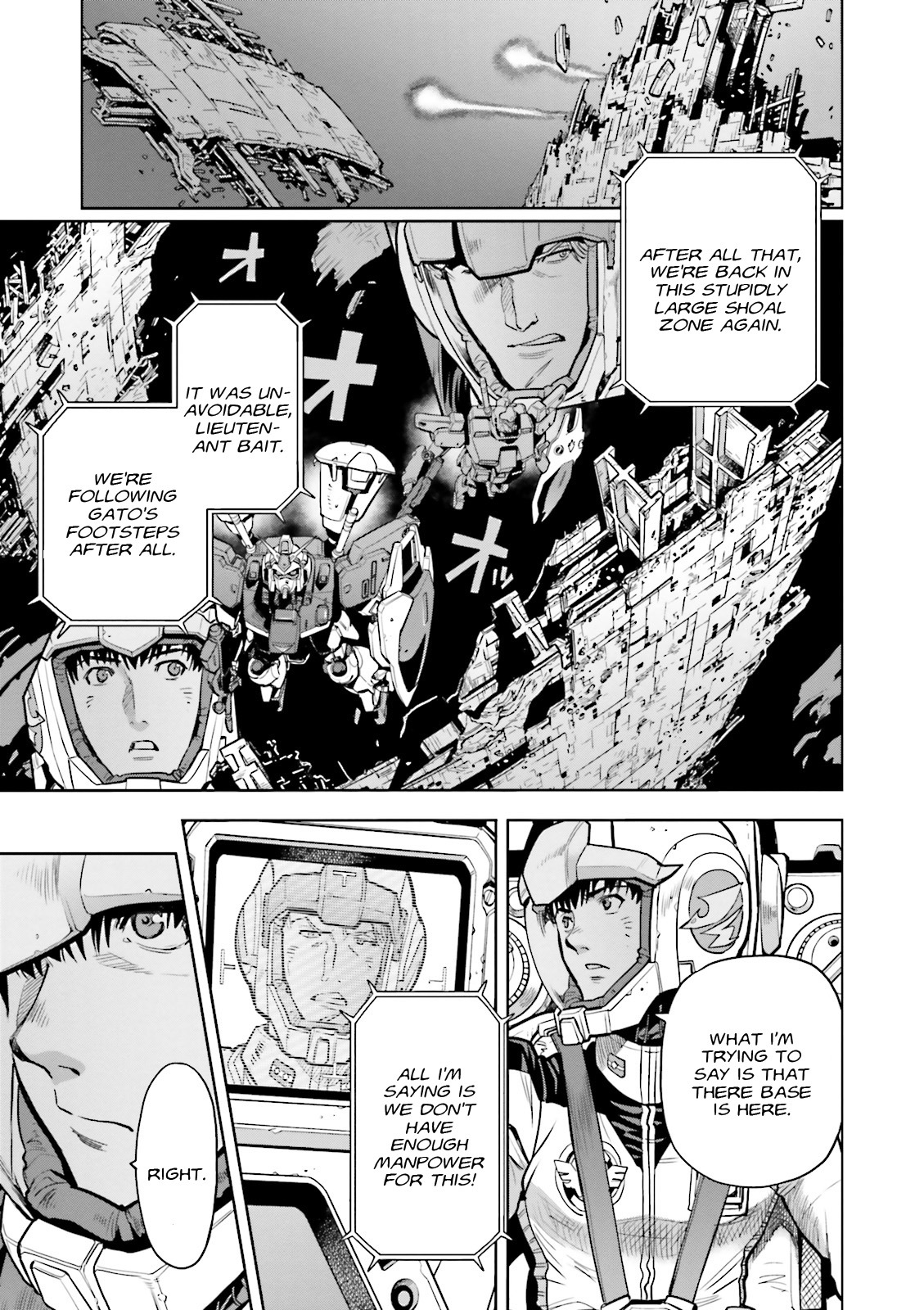 Kidou Senshi Gundam 0083 Rebellion Chapter 37 page 13 - Chapter 37: Dark Passage