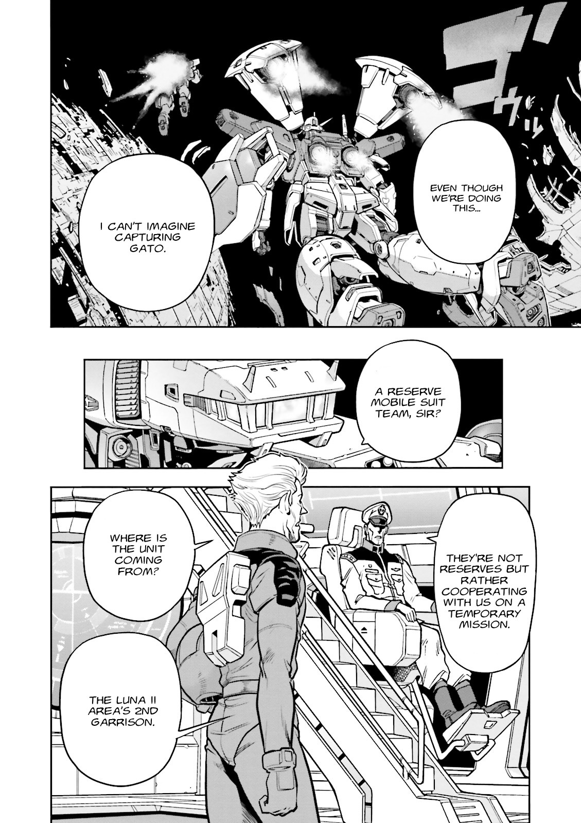 Kidou Senshi Gundam 0083 Rebellion Chapter 37 page 14 - Chapter 37: Dark Passage
