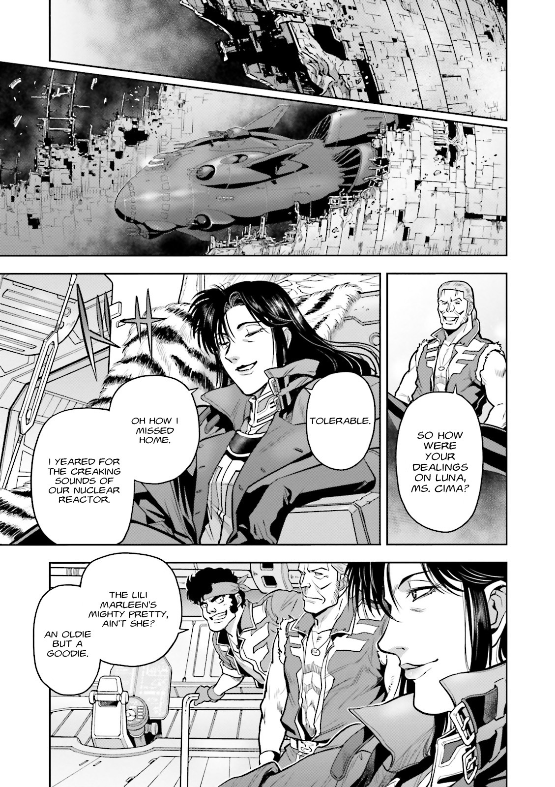 Kidou Senshi Gundam 0083 Rebellion Chapter 37 page 19 - Chapter 37: Dark Passage