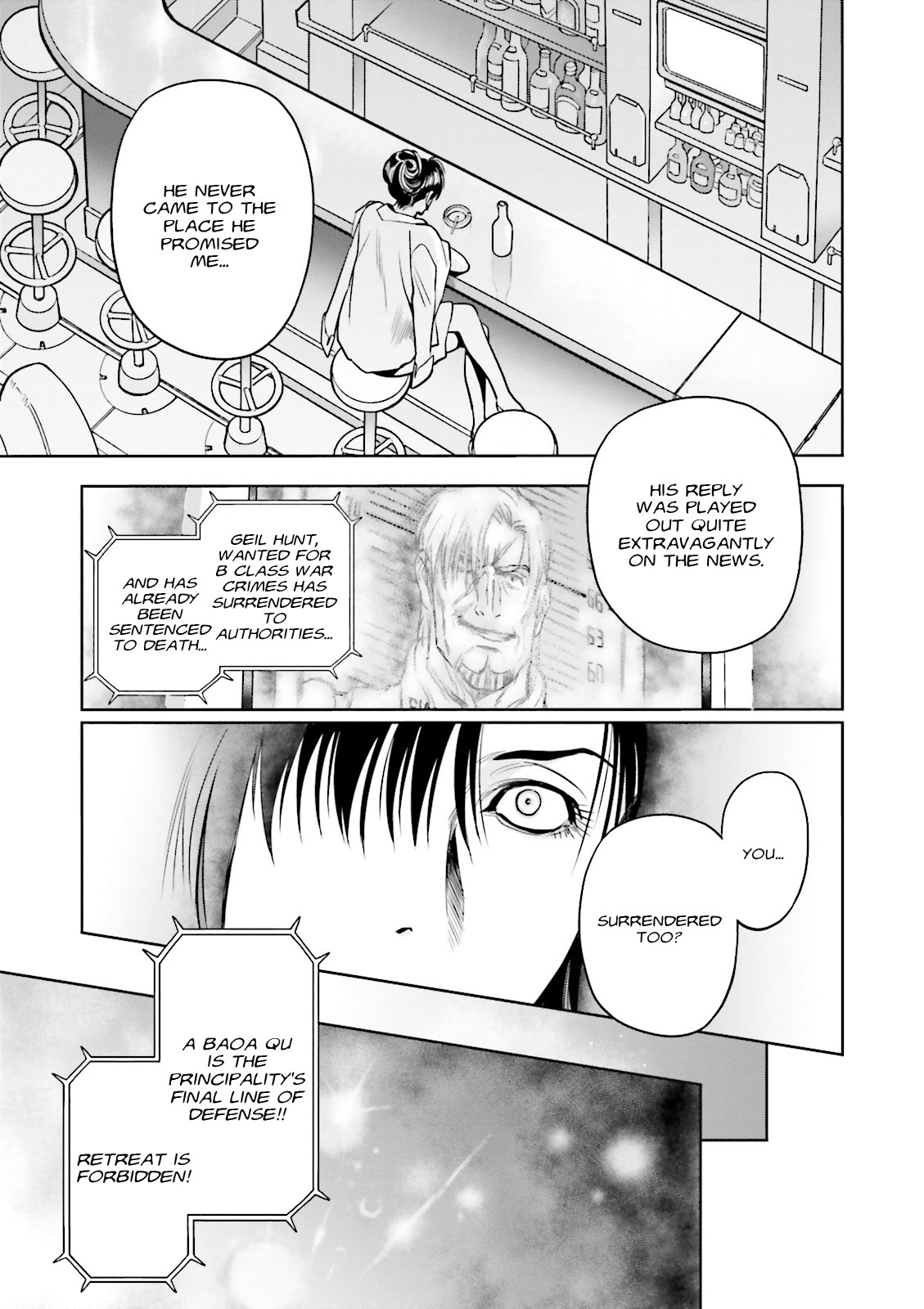 Kidou Senshi Gundam 0083 Rebellion Chapter 37 page 21 - Chapter 37: Dark Passage