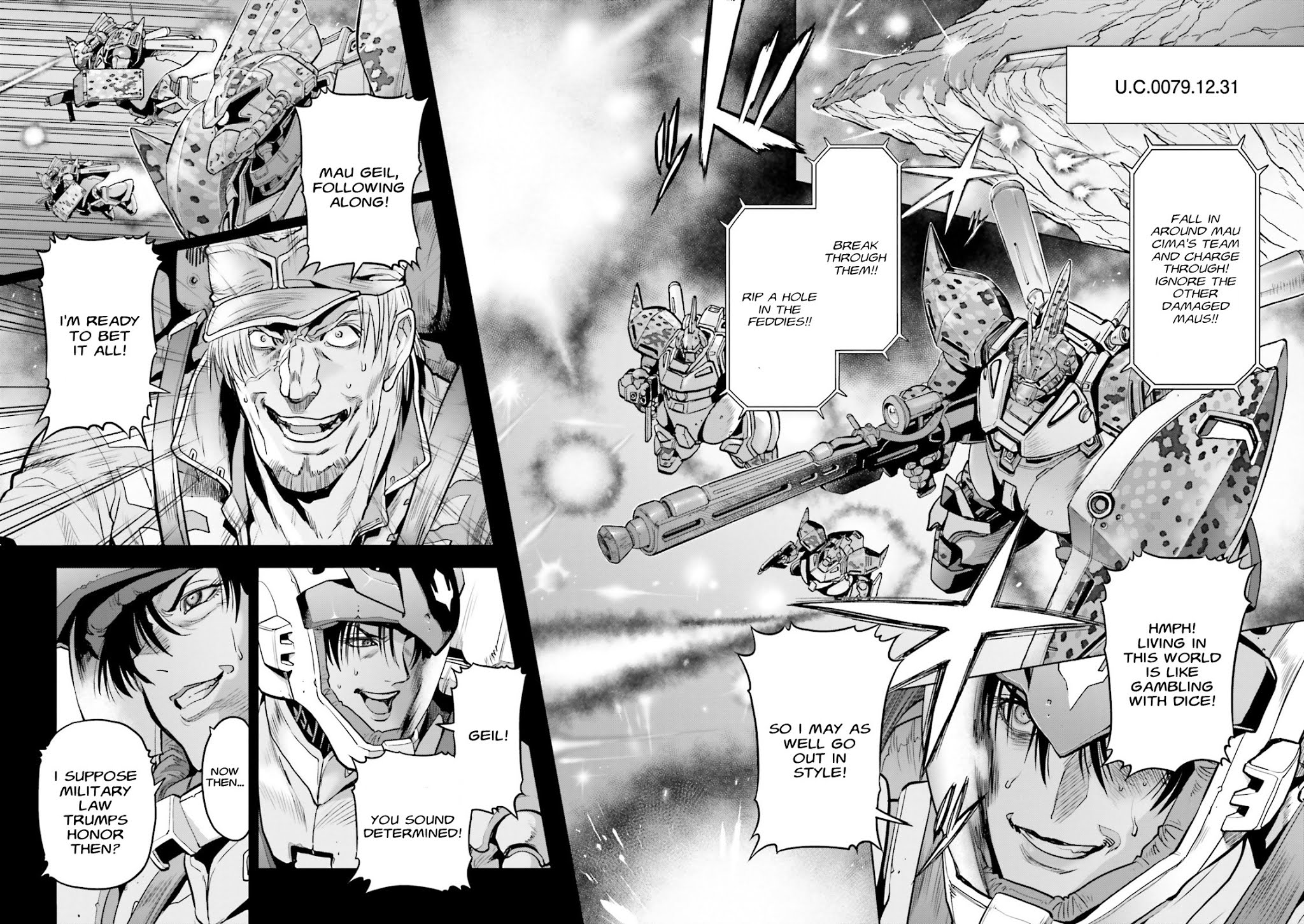 Kidou Senshi Gundam 0083 Rebellion Chapter 37 page 22 - Chapter 37: Dark Passage