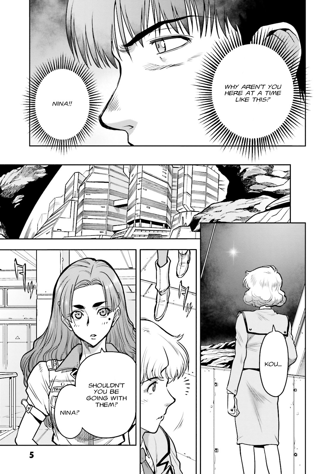 Kidou Senshi Gundam 0083 Rebellion Chapter 37 page 6 - Chapter 37: Dark Passage