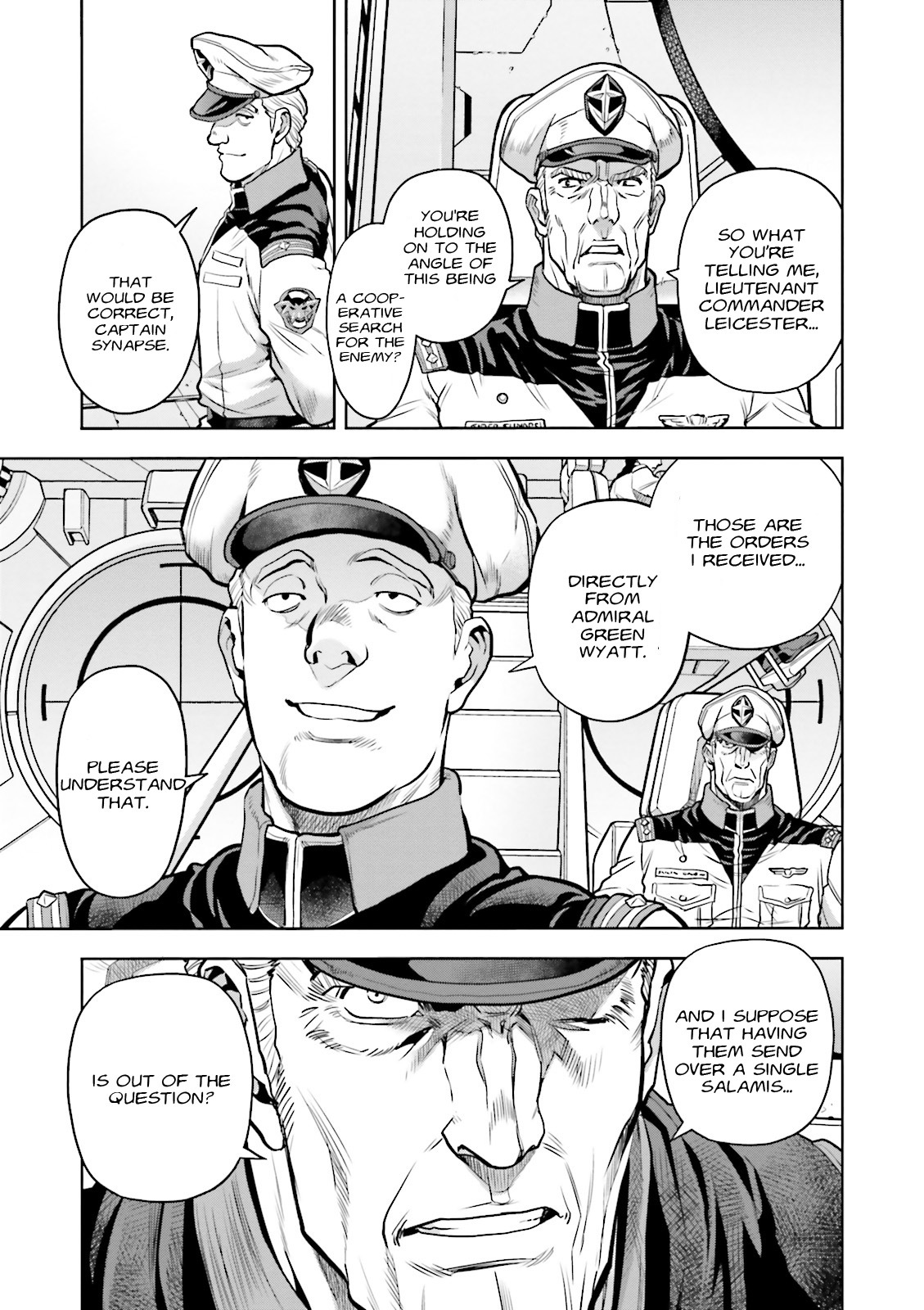 Kidou Senshi Gundam 0083 Rebellion Chapter 38 page 10 - Chapter 38: Silent Repercussions