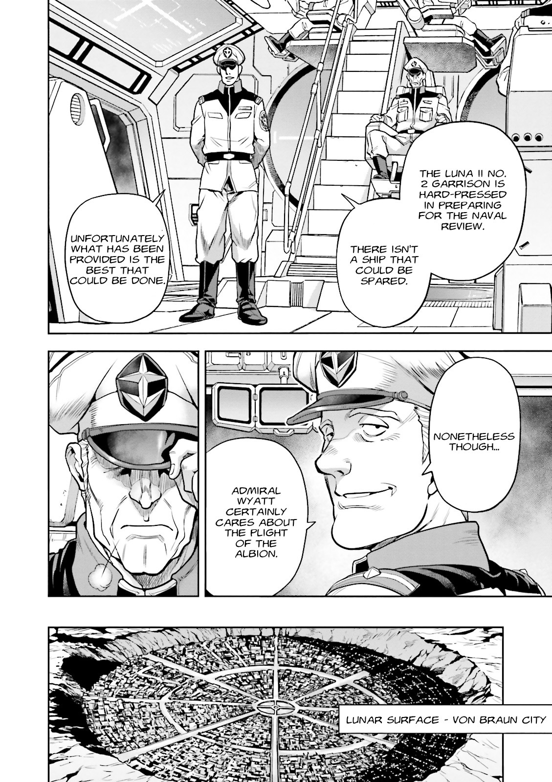 Kidou Senshi Gundam 0083 Rebellion Chapter 38 page 11 - Chapter 38: Silent Repercussions