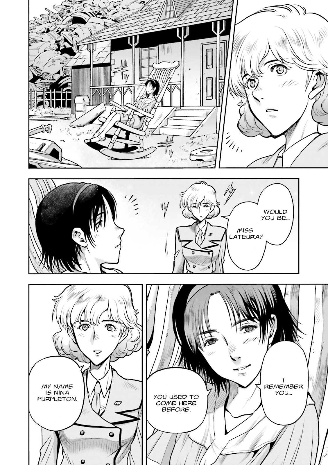 Kidou Senshi Gundam 0083 Rebellion Chapter 38 page 13 - Chapter 38: Silent Repercussions