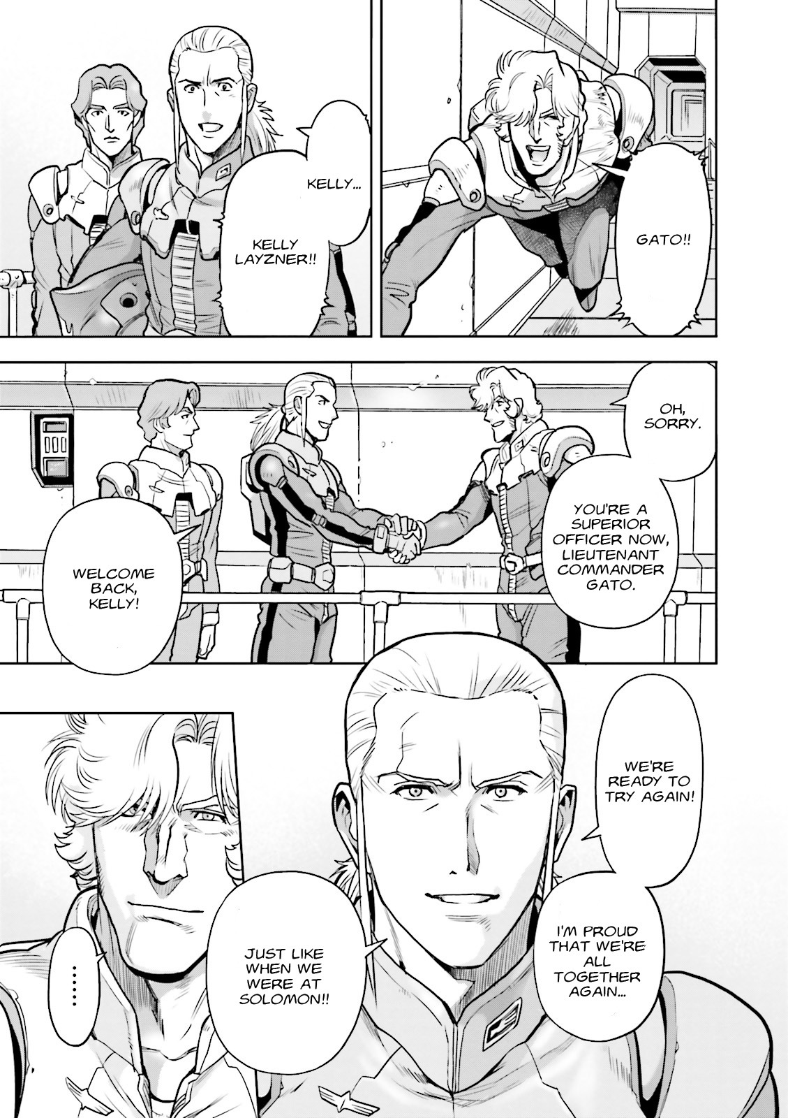 Kidou Senshi Gundam 0083 Rebellion Chapter 39 page 14 - Chapter 39: Intertwining Sectors