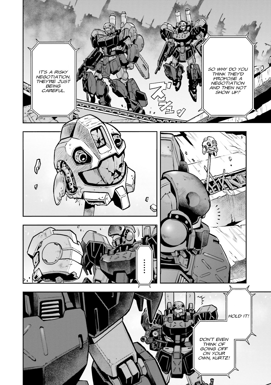 Kidou Senshi Gundam 0083 Rebellion Chapter 39 page 3 - Chapter 39: Intertwining Sectors