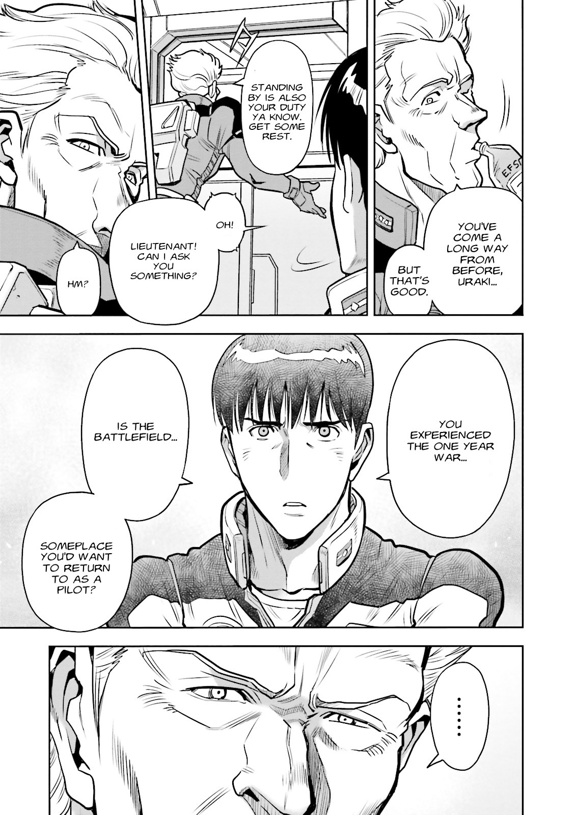 Kidou Senshi Gundam 0083 Rebellion Chapter 39 page 8 - Chapter 39: Intertwining Sectors