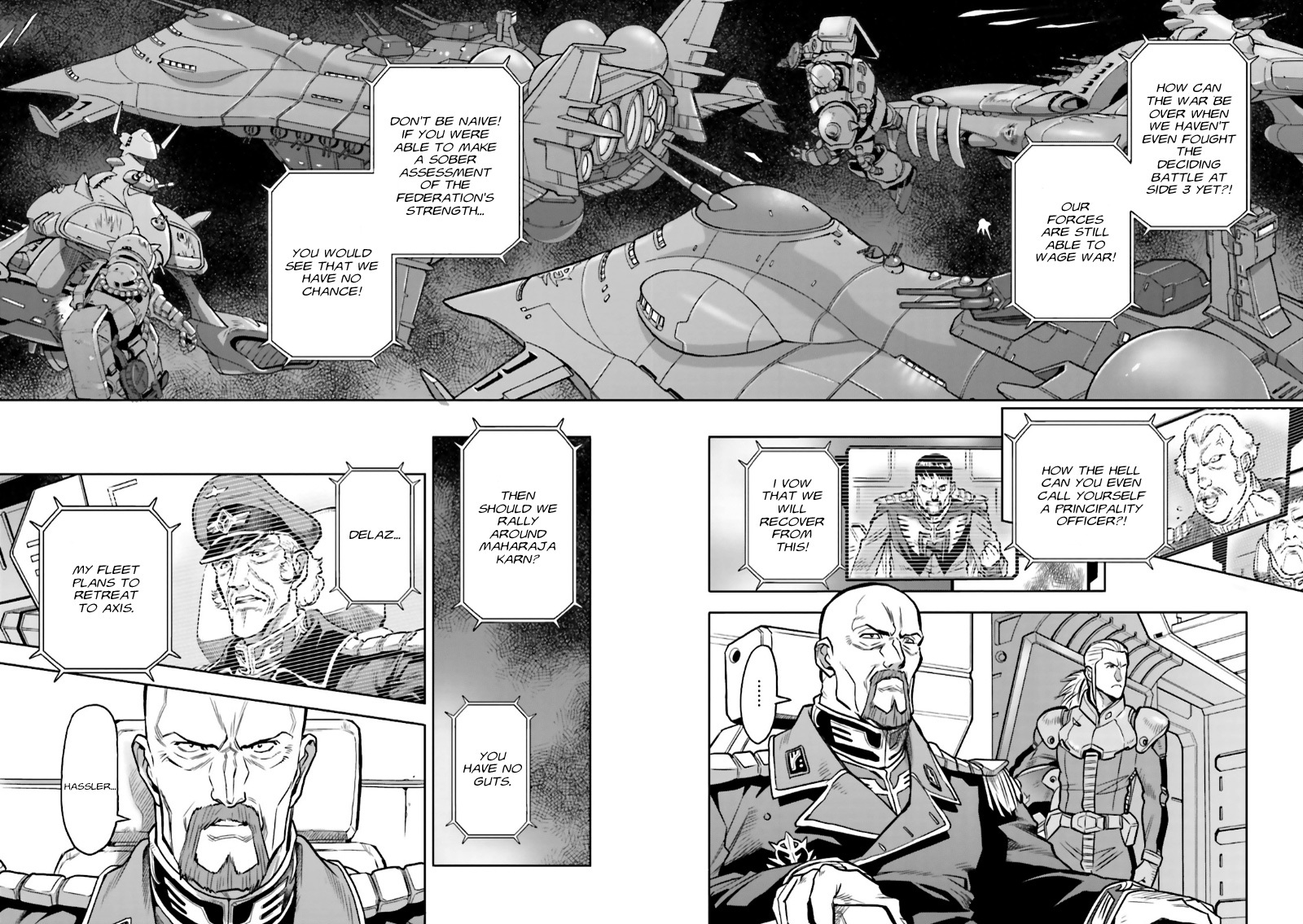 Kidou Senshi Gundam 0083 Rebellion Chapter 4 page 13 - Chapter 4: Karama Point