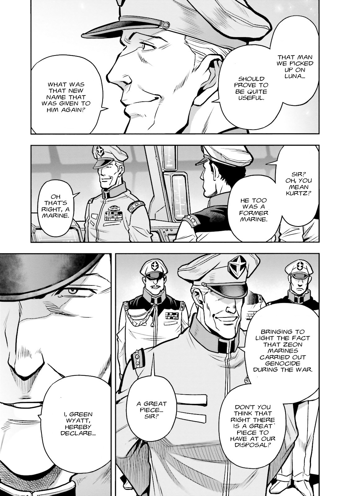 Kidou Senshi Gundam 0083 Rebellion Chapter 40 page 10 - Chapter 40: Nightmare of a Mayfly