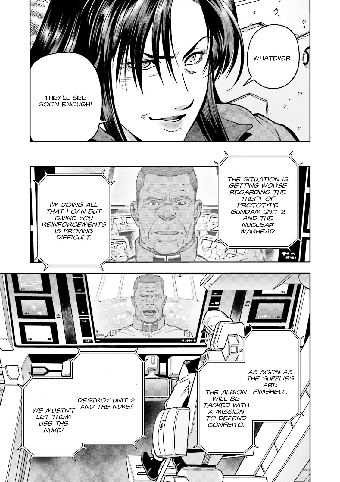 Kidou Senshi Gundam 0083 Rebellion Chapter 40 page 30 - Chapter 40: Nightmare of a Mayfly