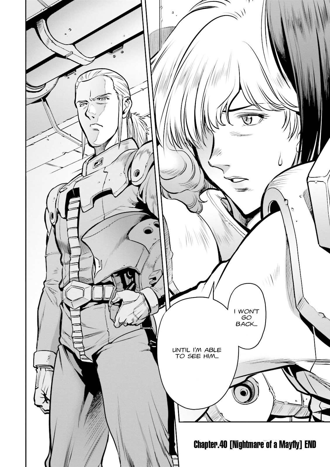Kidou Senshi Gundam 0083 Rebellion Chapter 40 page 38 - Chapter 40: Nightmare of a Mayfly