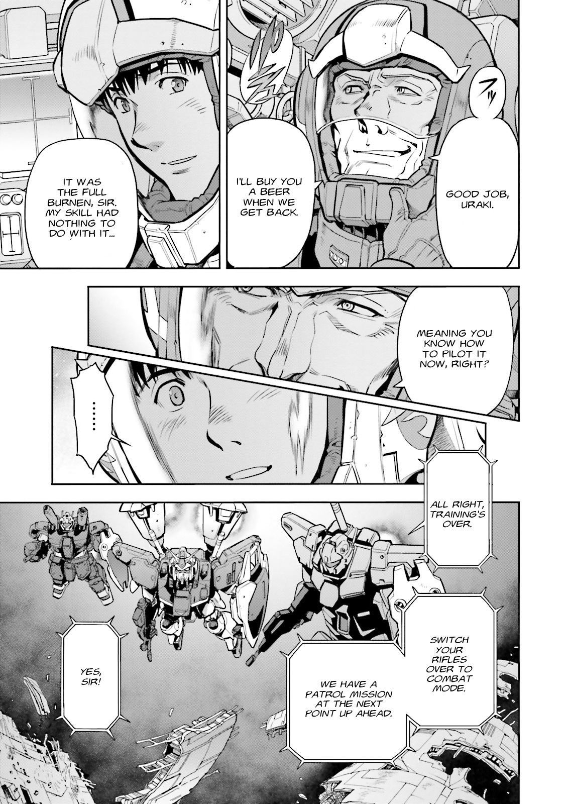 Kidou Senshi Gundam 0083 Rebellion Chapter 41 page 10 - Chapter 41: Passing Sentiments