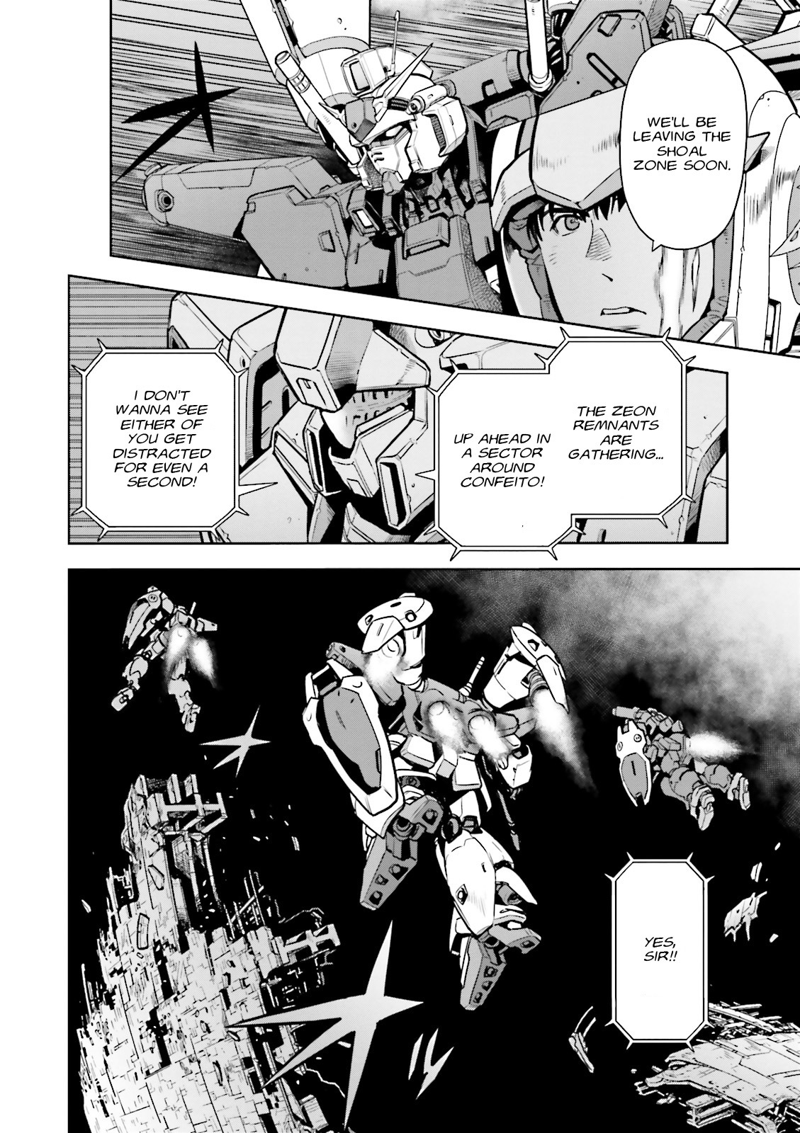 Kidou Senshi Gundam 0083 Rebellion Chapter 41 page 11 - Chapter 41: Passing Sentiments