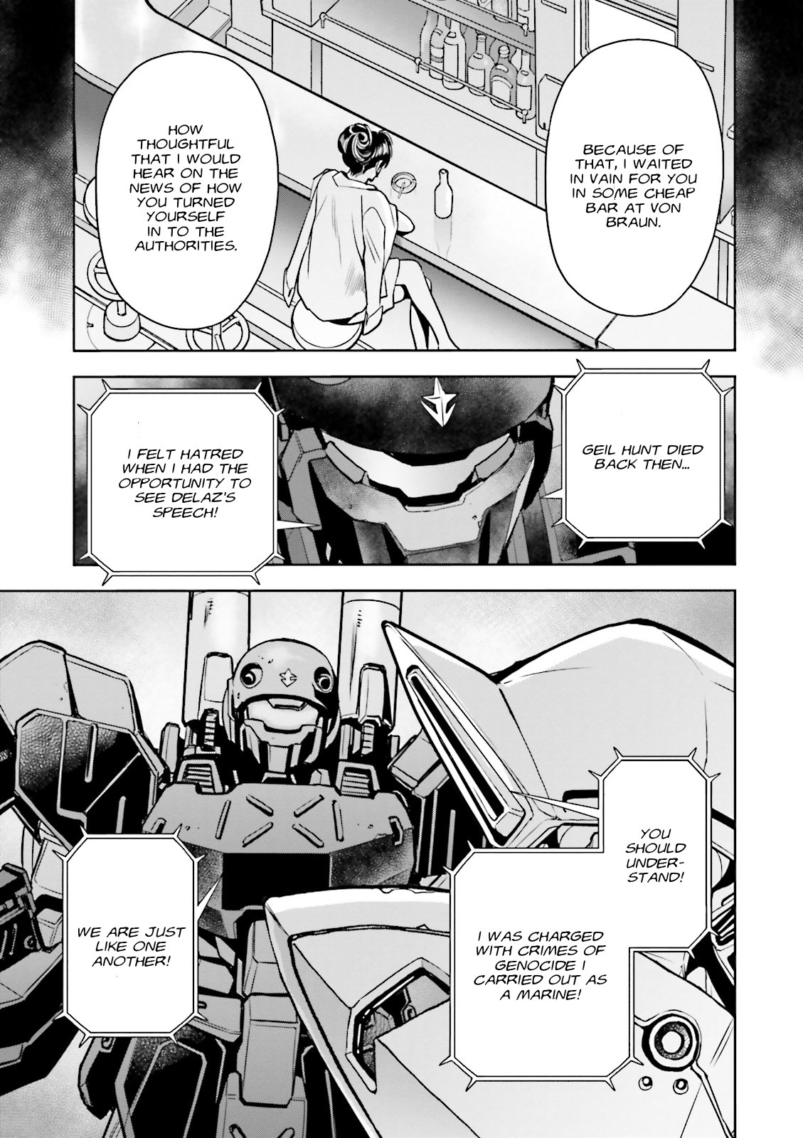Kidou Senshi Gundam 0083 Rebellion Chapter 41 page 18 - Chapter 41: Passing Sentiments