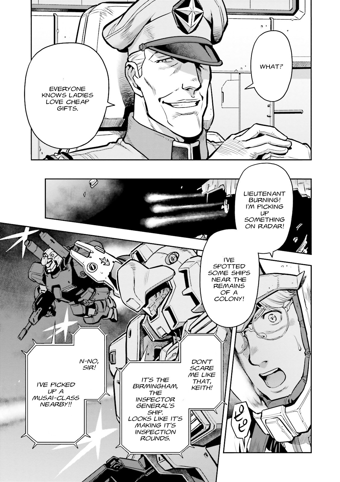 Kidou Senshi Gundam 0083 Rebellion Chapter 41 page 22 - Chapter 41: Passing Sentiments