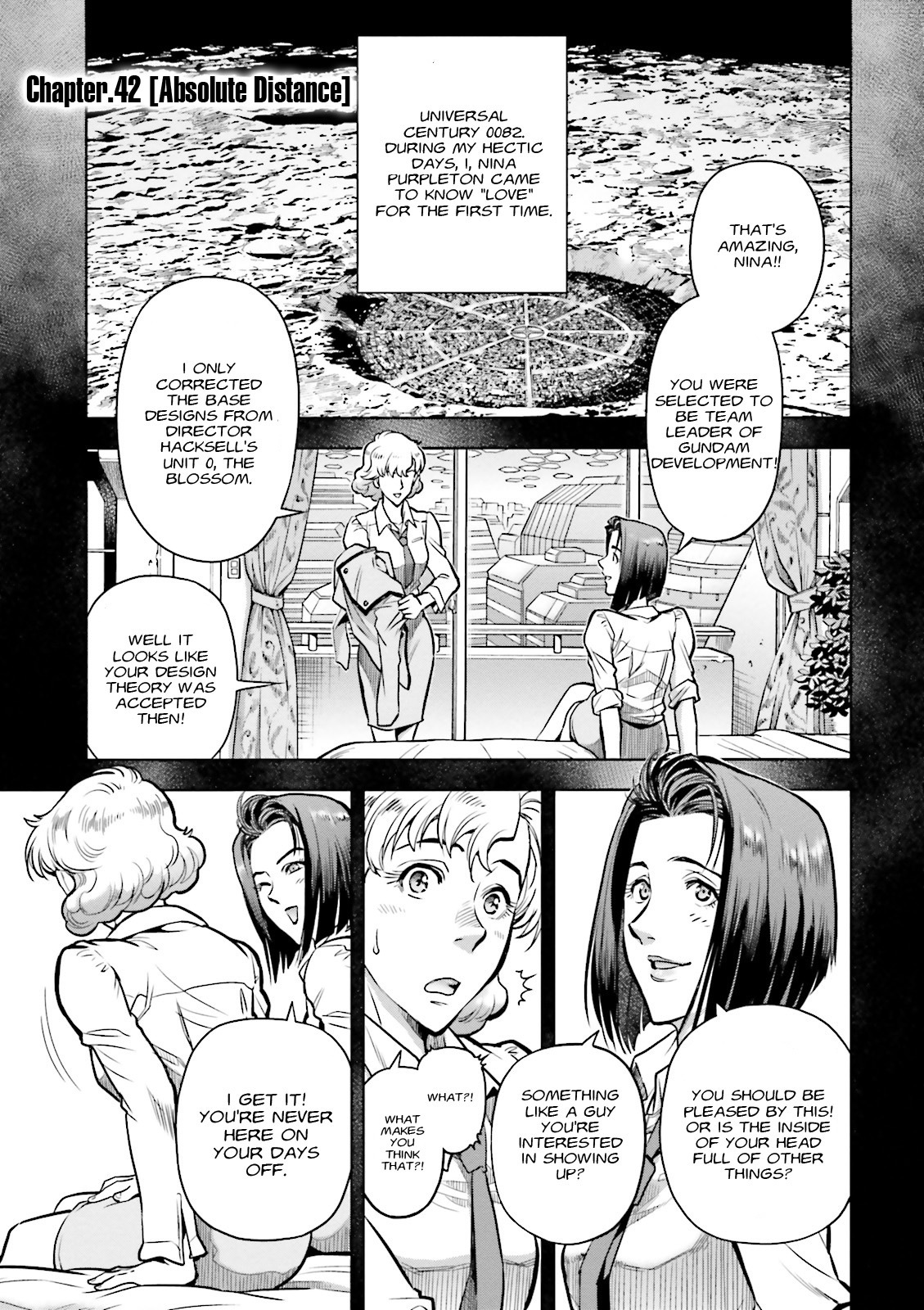 Kidou Senshi Gundam 0083 Rebellion Chapter 42 page 1 - Chapter 42: Absolute Distance
