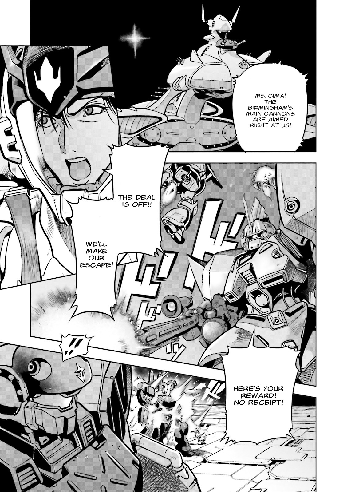 Kidou Senshi Gundam 0083 Rebellion Chapter 42 page 13 - Chapter 42: Absolute Distance