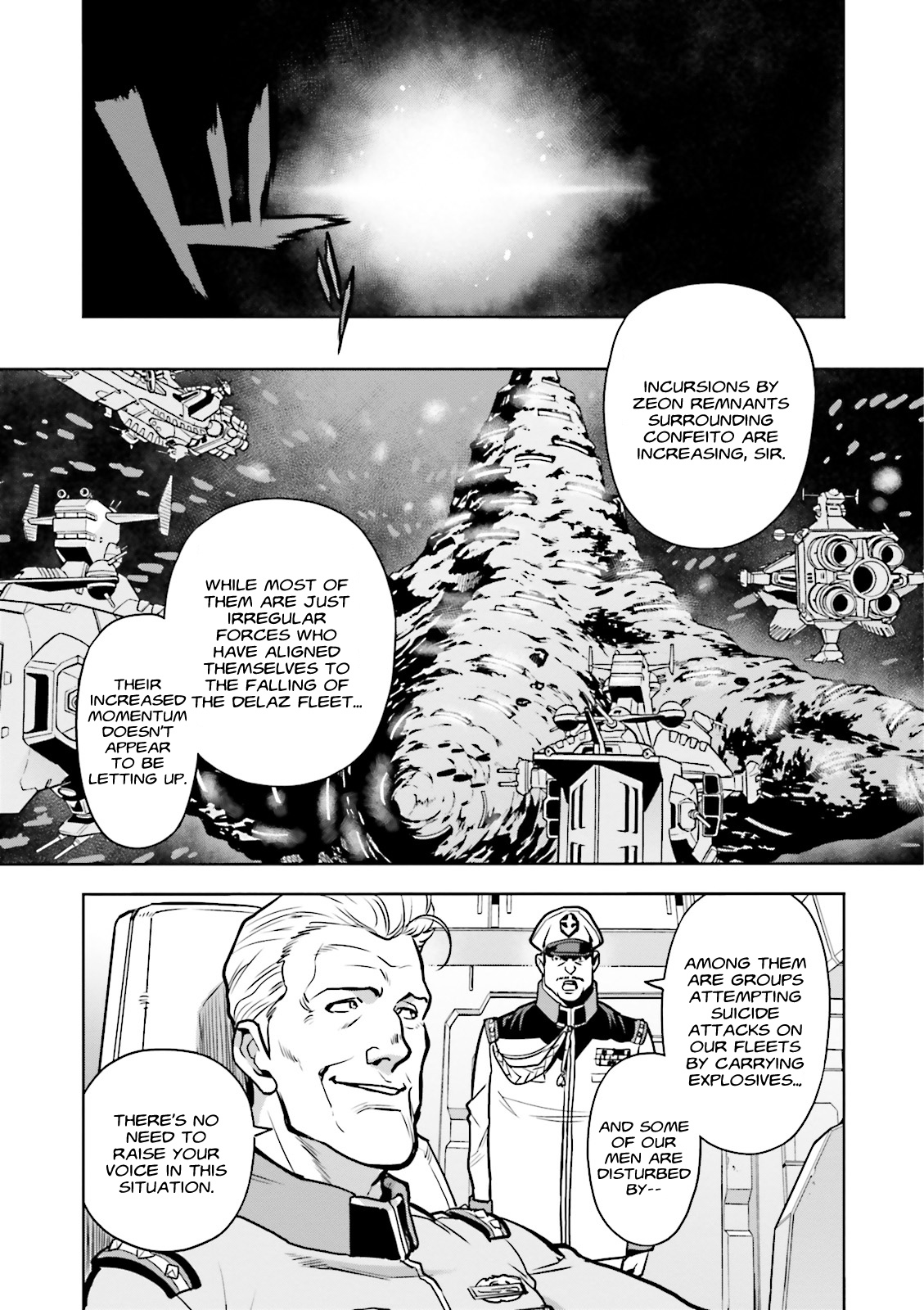 Kidou Senshi Gundam 0083 Rebellion Chapter 43 page 10 - Chapter 43: Skies of Chaos